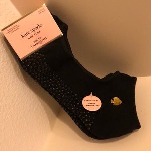Kate Spade barre socks (2 pair) black